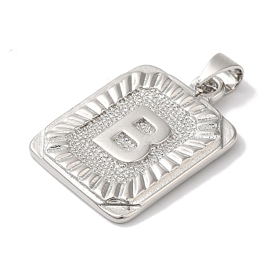 Rack Plating Brass Pendants KK-B092-42P-B-1