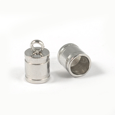 Tarnish Resistant 304 Stainless Steel Cord Ends LS-STAS-D431-07-1