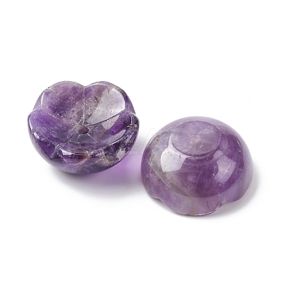 Natural Amethyst Incense Holders G-G301-01B-1