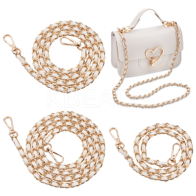 3Pcs 3 Style PU Leather Bag Handles PURS-WR0001-27A-1