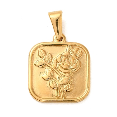 Valentine's Day 304 Stainless Steel Pendants STAS-F252-17G-1