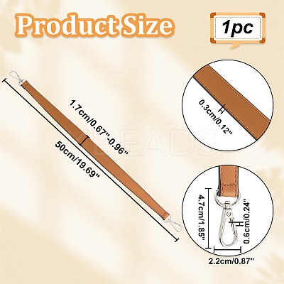 PU Leather Bag Straps DIY-WH0304-689A-1