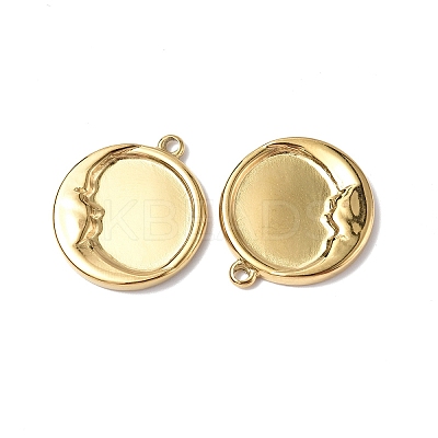 Ion Plating(IP) 304 Stainless Steel Pendants LS-STAS-C066-09G-1