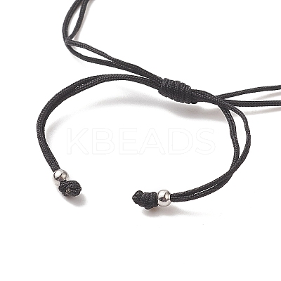 Glass Seed Braided Triangle Braided Bead Bracelet BJEW-MZ00026-01-1