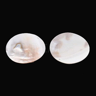 Natural Freshwater Shell Big Pendants SHEL-T020-47A-1