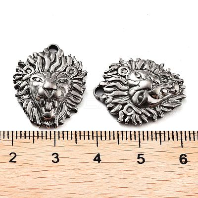 201 Stainless Steel Pendants STAS-Z057-11AS-1