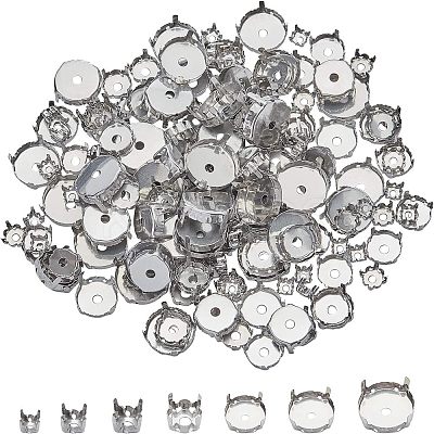 Stainless Steel Sew on Prong Settings STAS-UN0008-48P-1