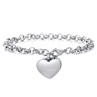 Non-Tarnish Stainless Steel Bracelets PW-WG20229-01-1