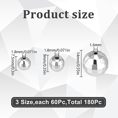 3 Styles CCB Plastic Beads CCB-GO0001-01A-1