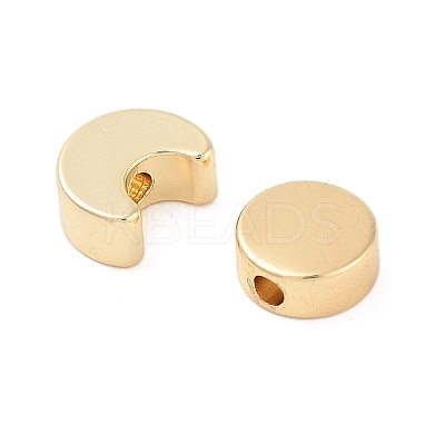 10Pcs 2 Styles Moon Phase Theme Brass Beads Set KK-TZ0001-02-1