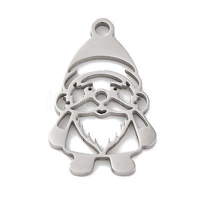 Christmas Anti-Tarnish 201 Stainless Steel Pendants LS-STAS-Q015-07P-1