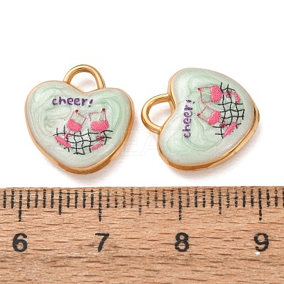 304 Stainless Steel Pendants STAS-C184-13A-G-1