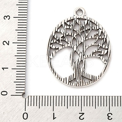 Tibetan Style Alloy Pendants FIND-A053-05A-AS-1