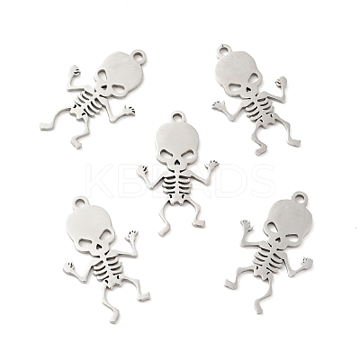 Non-Tarnish 201 Stainless Steel Pendants STAS-E015-20P-1