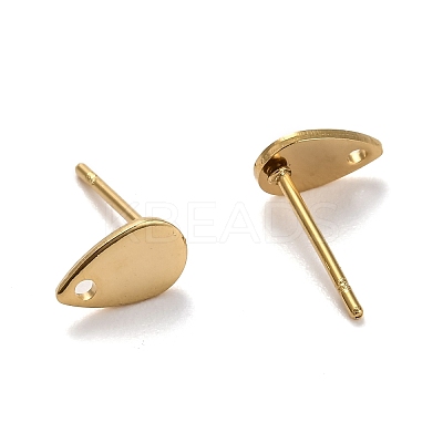 304 Stainless Steel Stud Earring Findings STAS-L211-05C-G-1