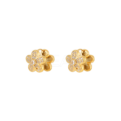 304 Stainless Steel Hoop Earrings LR0799-4-1