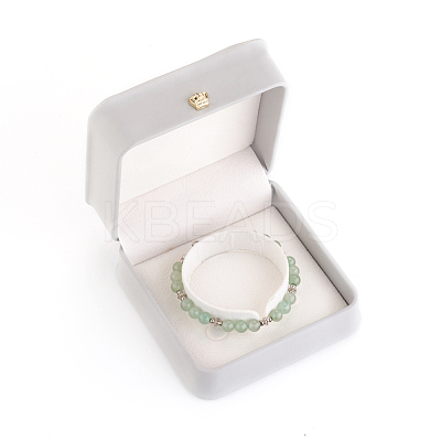 PU Leather Bracelet Bangle Gift Boxes LBOX-L005-G01-1