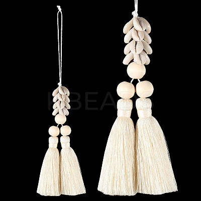 Cotton Pendant Decorations HJEW-WH20023-003-1