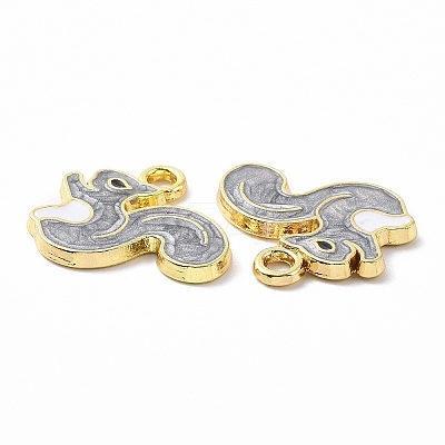 Alloy Enamel Pendants ENAM-B054-03G-05-1