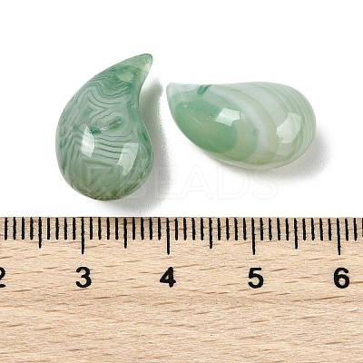 Natural Striped Agate/Banded Agate Pendants G-NH0047-01D-1