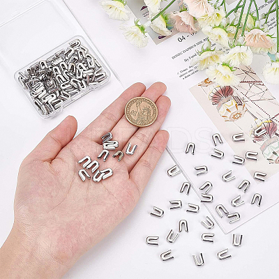 120Pcs 304 Stainless Steel Spiral Bone Tips FIND-BC0003-17-1