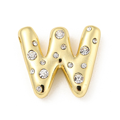 Brass Micro Pave Clear Cubic Zirconia Pendants KK-E093-04G-W-1