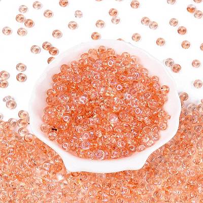 Transparent Colours Glass Seed Beads SEED-Q042-01A-A04-1