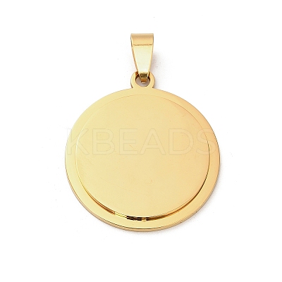 304 Stainless Steel Stamping Blank Tag Pendants STAS-H481-03B-G-1