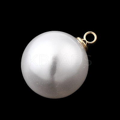 ABS Plastic Imitation Pearl Pendants FIND-H052-01I-04KCG-1