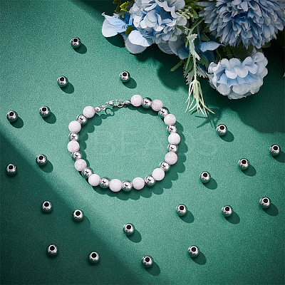 304 Stainless Steel Beads STAS-UN0016-38P-1