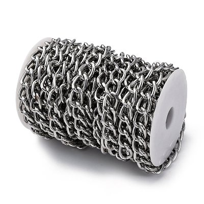 Oxidation Aluminum Cuban Link Chains CHA-S002-01P-1