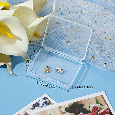 2Pcs 2 Colors 925 Sterling Silver Double Opening Lobster Claw Clasps FIND-SC0003-52-1