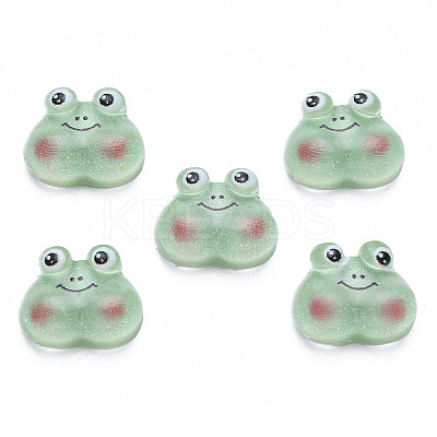 Translucent Resin Decoden Cabochons X-CRES-N030-018-1