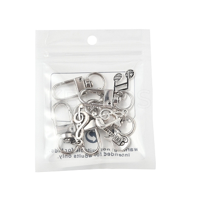 5 Pcs Alloy Pendant Decorations HJEW-FS00035-01-1
