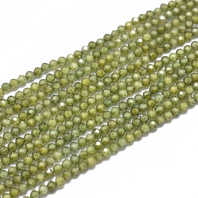 Cubic Zirconia Beads Strands X-G-G792-47-04A-1