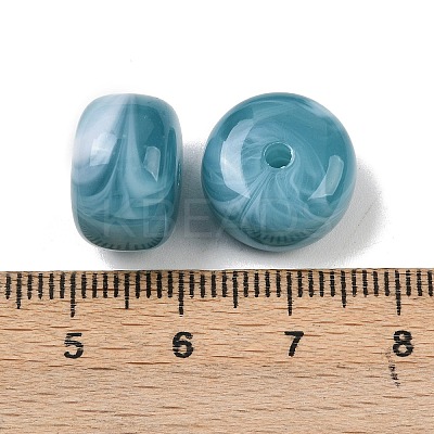 Opaque Acrylic Beads X-MACR-C037-03E-1