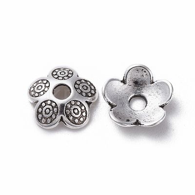 Tibetan Style Caps TIBE-13734-AS-NR-1