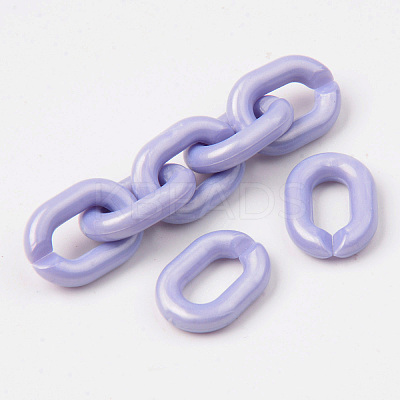 Opaque Acrylic Linking Rings OACR-S038-004A-A03-1