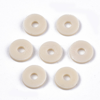 Handmade Polymer Clay Beads CLAY-Q251-6.0mm-106-1