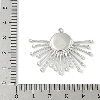 304 Stainless Steel Pendant Cabochon Settings STAS-L293-04P-1