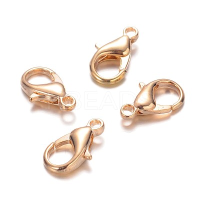 Zinc Alloy Lobster Claw Clasps E107-KCG-1
