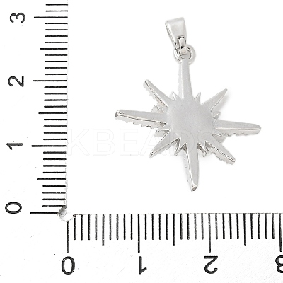Brass Micro Pave Clear Cubic Zirconia Pendants KK-S507-01P-1