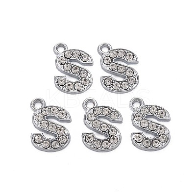 Alloy Pendants ALRI-N039-001S-RS-1