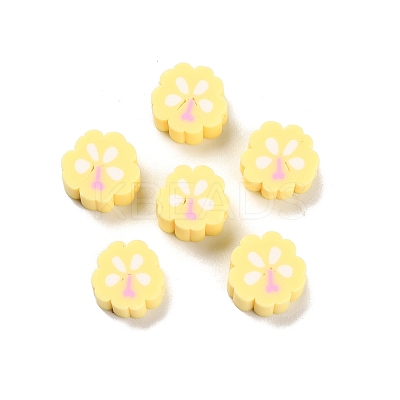 Handmade Polymer Clay Beads CLAY-I013-01B-1