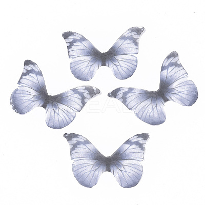 Polyester Fabric Wings Crafts Decoration X-FIND-S322-010C-08-1