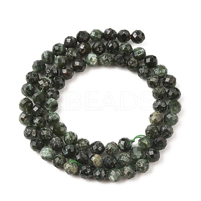 Natural Seraphinite Beads Strands G-K376-A02-5mm-1
