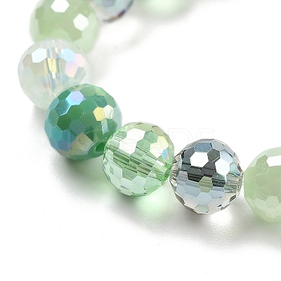 Electroplate Glass Bead Strands GLAA-Z006-01C-1