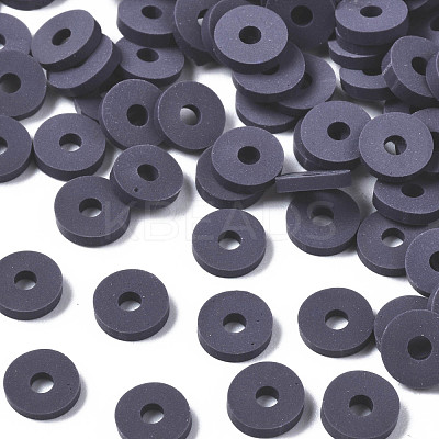 Handmade Polymer Clay Beads X-CLAY-Q251-6.0mm-B04-1