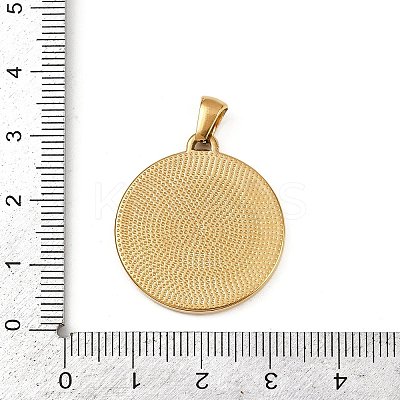 304 Stainless Steel Pendants STAS-C131-04G-1