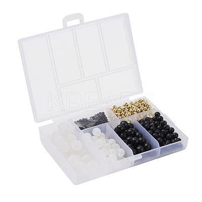 DIY Round Beads Bracelets Making Kit DIY-YW0004-32-1